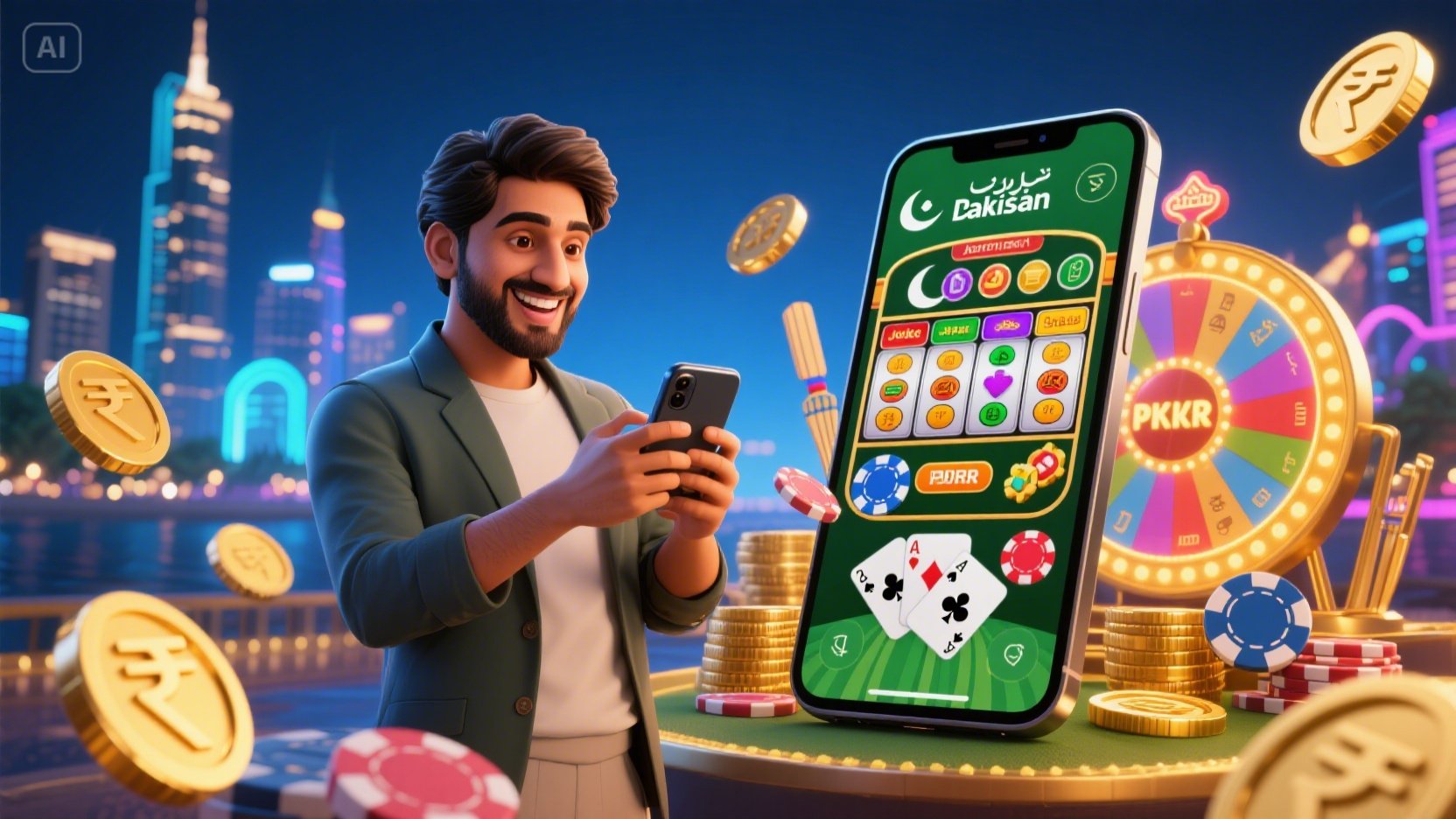 Casino Mega Bonanza desktop and mobile interfaces